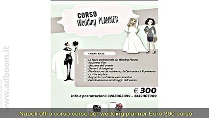 Download Video: NAPOLI, SOMMA VESUVIANA  CORSO CORSO PER WEDDING PLANNER EURO 300