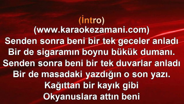 Burcu Güneş - Oflaya Oflaya - (2011) TÜRKÇE KARAOKE