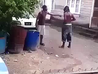A man kill his friend with stick.