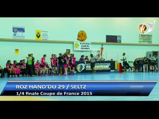 Roz Hand / Seltz - 1/4 de finale Coupe de France Régionale Féminine 2015