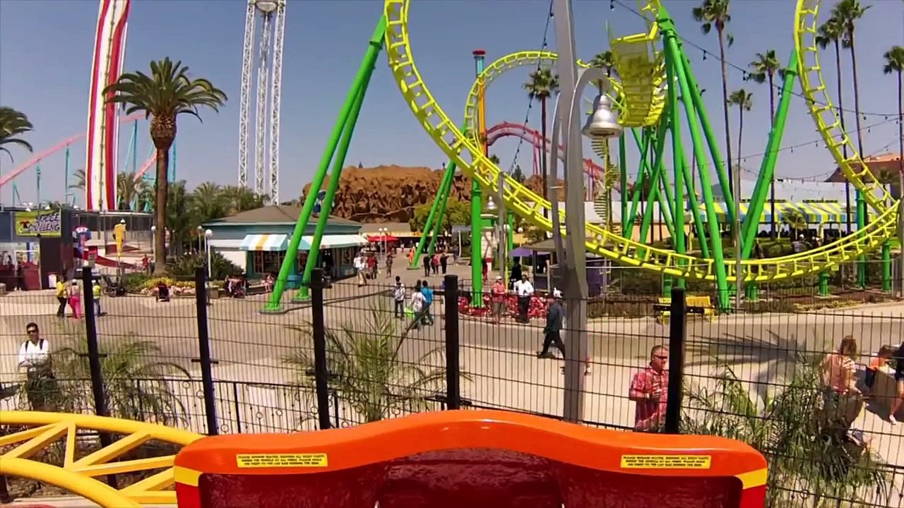 Coast Rider Roller Coaster POV Knotts Berry Farm California