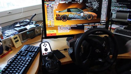 LFS - Thrustmaster T500RS 1080º - Newbie at the wheel