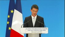 Valls annonce un geste fiscal de 2,5 milliards d'euros pour soutenir les investissement industriels