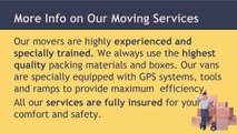 Removals Fulham - Services and Benefits