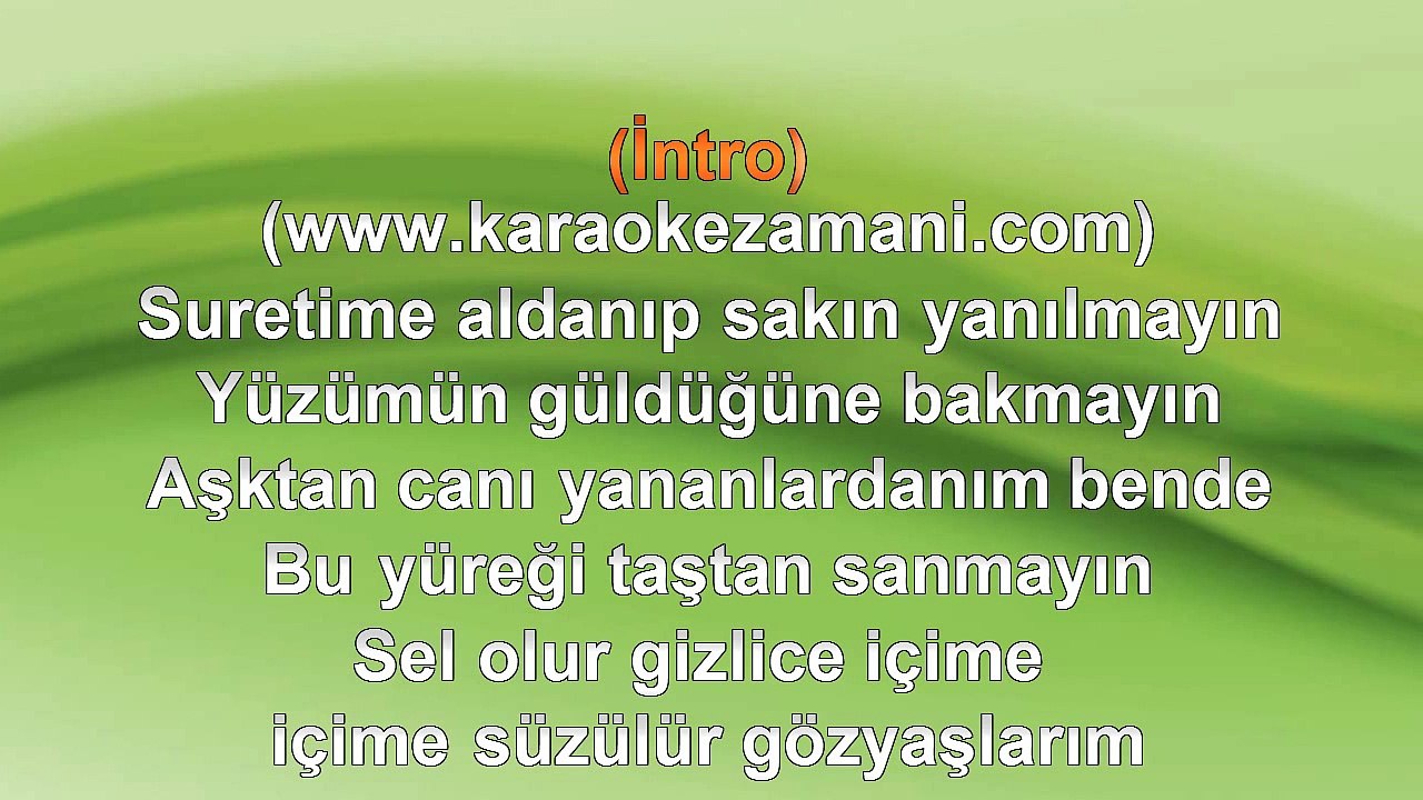 Bülent Ersoy & Tarkan - Bir Ben Bir Allah Biliyor - 2011 TÜRKÇE KARAOKE