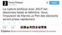 Marine Le Pen dénonce le 