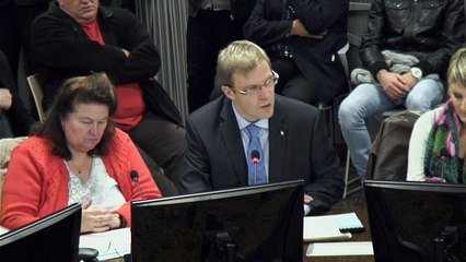 Conseil municipal du 14 octobre 2014