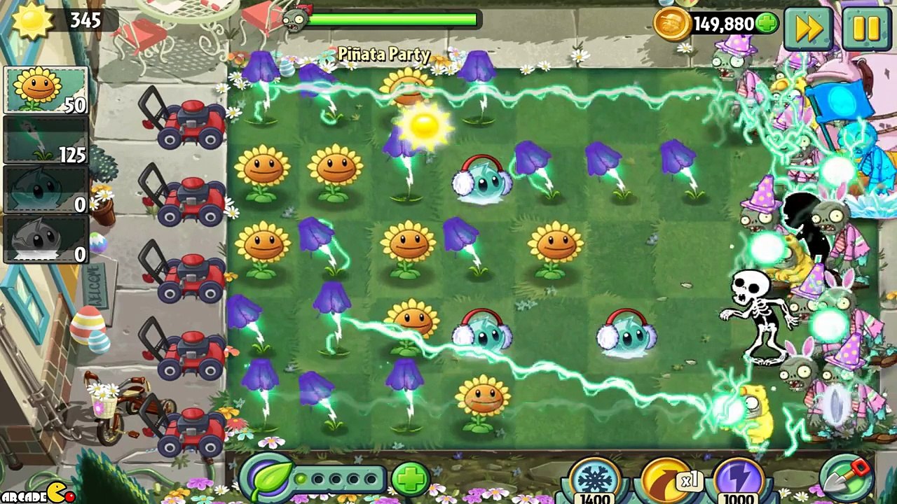 Plants vs Zombies 2 Easter Day Eggs Breaker Pinata Party 3/30! iOS/Android