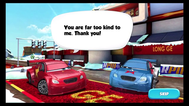 Disney Pixar Cars New Chinese Racer Long Ge Vs Russian Racer Disney Cars: Fast as Lightnin