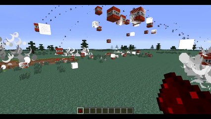 [EASY] How To Make A TNT Machine Gun - Minecraft