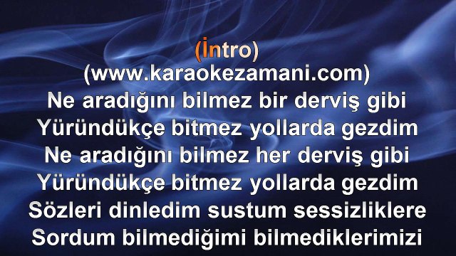 Candan Erçetin - Yapayanlız - 2002 TÜRKÇE KARAOKE