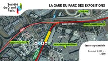 La ligne 17 du Grand Paris express au Parc des expositions de Villepinte