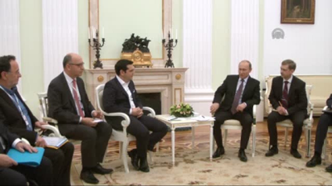 Putin-Çipras Görüşmesi