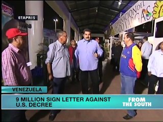 From the South - Venezuela Petition Hits 9 Million Signature Mark