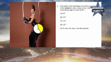 Kim Kardashian : une photo de son shooting sexy détournée par un site de soutien scolaire