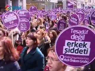 16 ilde kadına yönelik şiddete karşı eylem