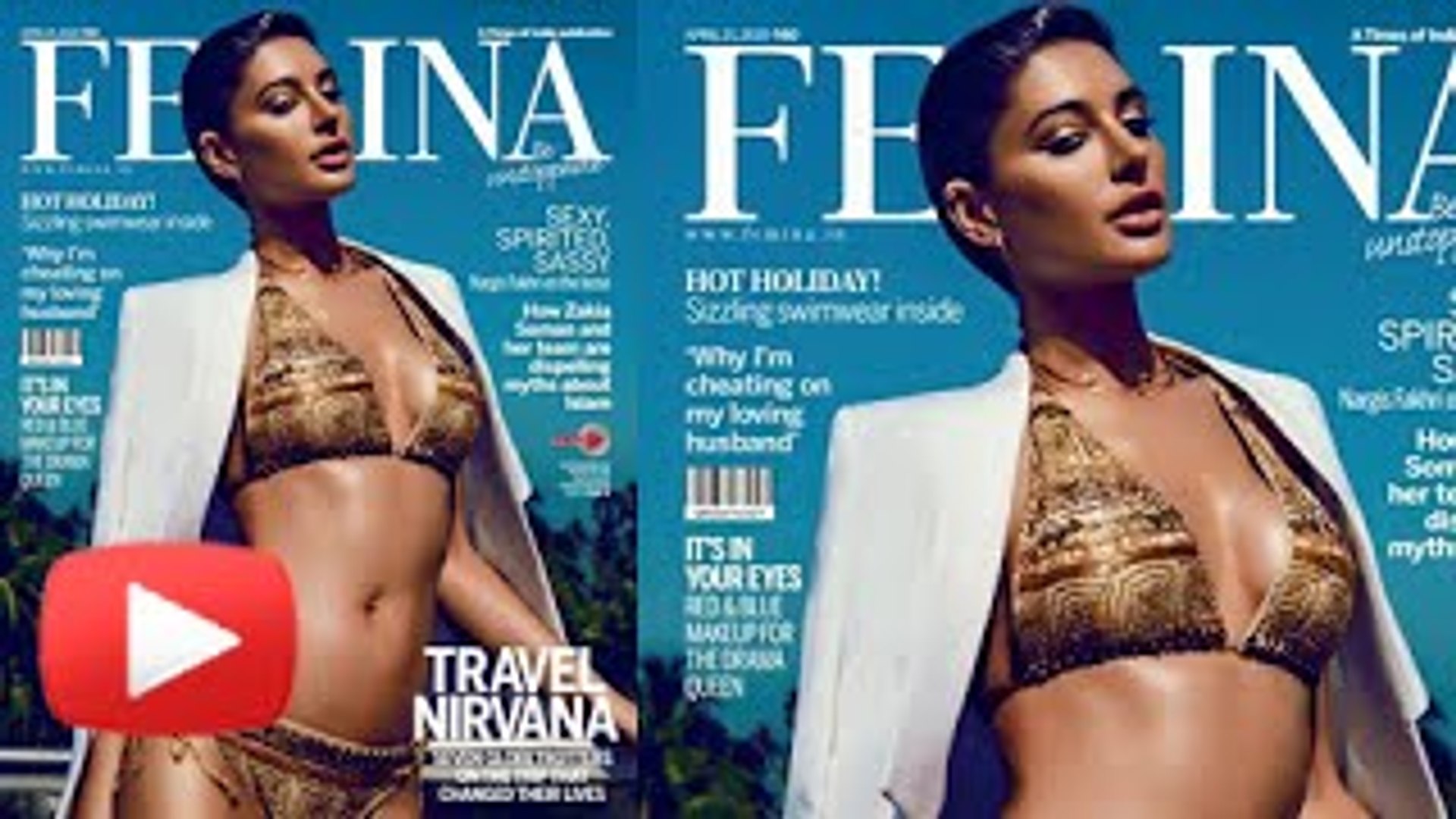Nargis Fakhri Bikini Hot Sex - HOT Nargis Fakhri BIKINI Look | Femina Magazine Photoshoot - The Bollywood  - video Dailymotion