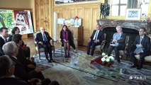 Anne Hidalgo accueille le président tunisien à l'Hôtel de Ville