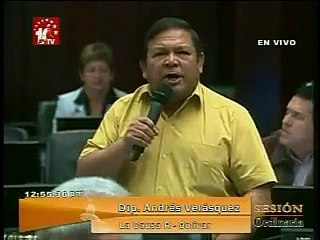 Estas fueron las palabras del diputado Andrés Velásquez sobre Venezuela y Guayana