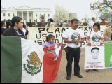 US: Ayotzinapa Family Members Demonstrate Outside White House