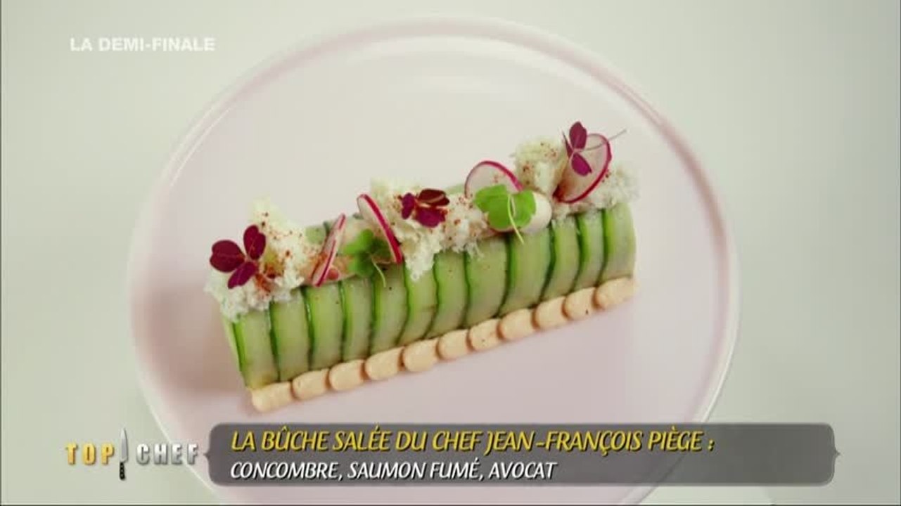 La bûche salée de Noël par Jean-François Piège