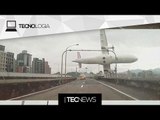 Chinês corta própria mão p/ curar vício em internet / Vídeo impressionante de avião caindo em Taiwan