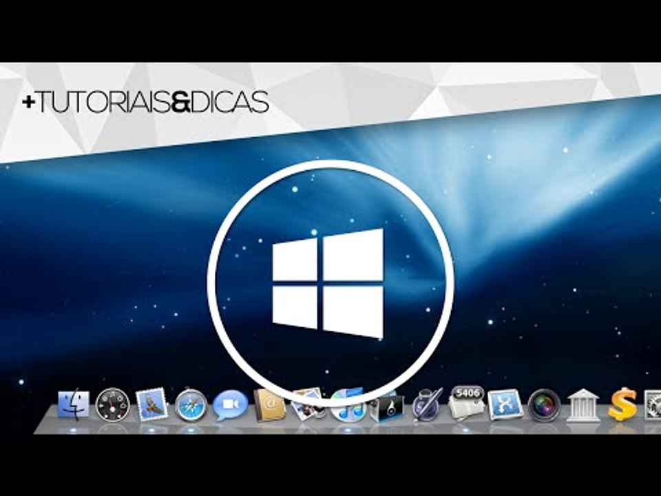 Como colocar a barra de ícones (dock) do Mac OS no Windows
