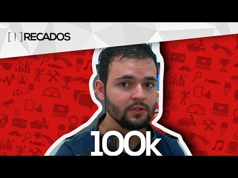 Placa de 100k de inscritos: Silver Play Button do YouTube