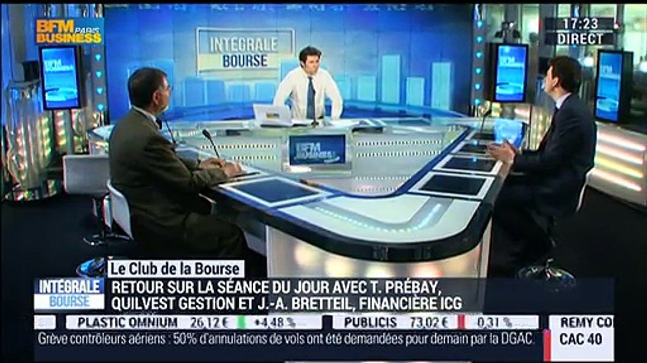 Le Club de la Bourse: Thibault Prébay, Jacques-Antoine Bretteil et Jérôme Vinerier - 08/04