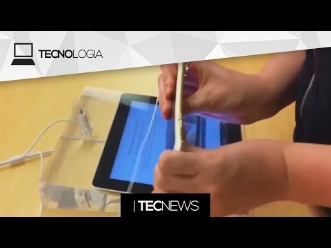 Pessoas destruindo iPhones 6 nas lojas da Apple / Galaxy Note 4 com defeito | TecNews
