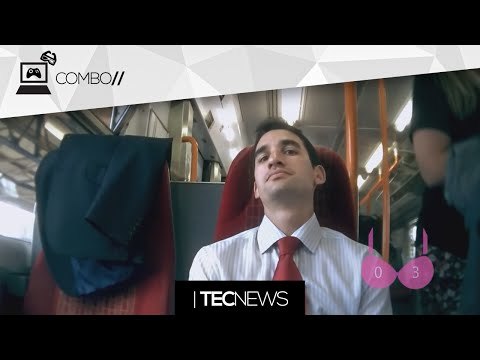 Veja a câmera escondida em sutiã e a reação... / Novo filme de Eu Sou A Lenda | TecNews