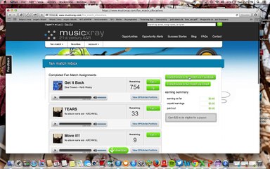 Way to earn money by listening to music through MusicXray