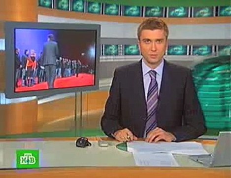 staroetv.su / Сегодня (НТВ, 14.03.2008) День радио выходит на большой экран