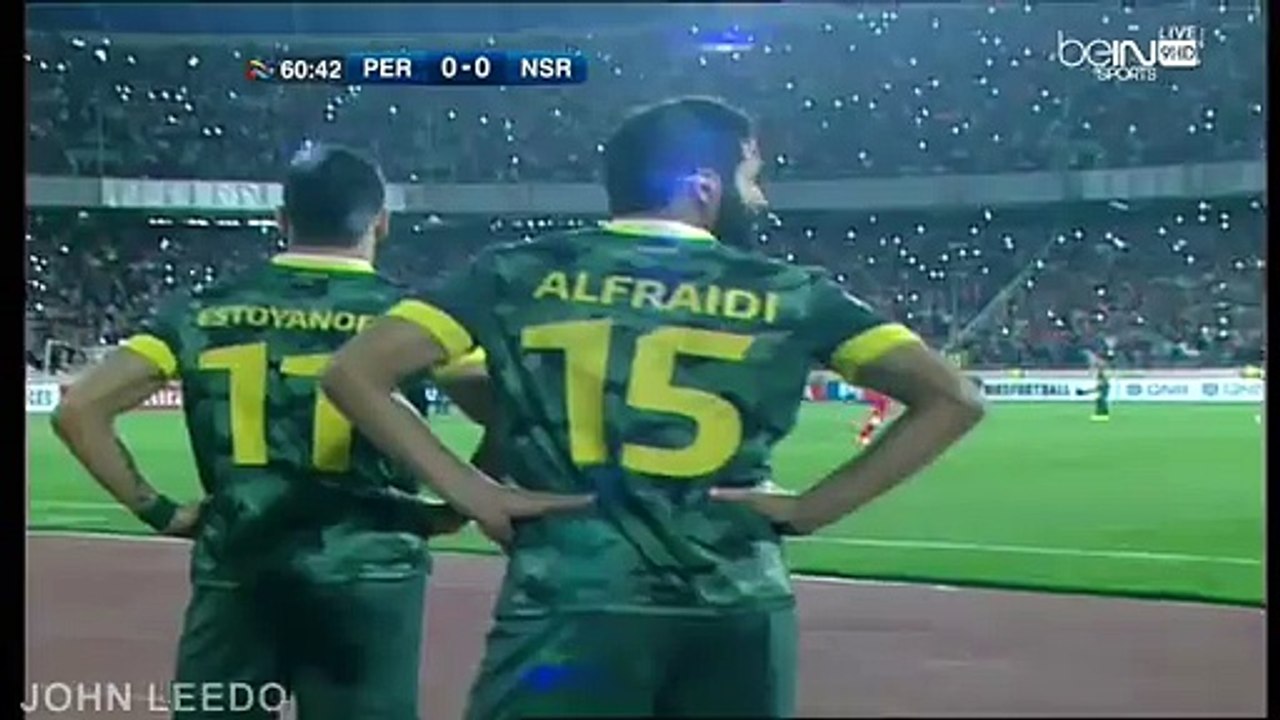 هدف بيروزي الاول على النصر دوري أبطال آسيا 2015 الجولة الرابعة إياب