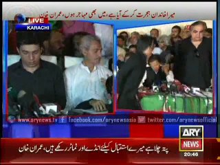 Imran aims to kill ‘atmosphere of fear’ in Karachi