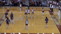 Game I NCAA Volleyball Tournament Round II TCU Horned Frogs vs Univ. Texas