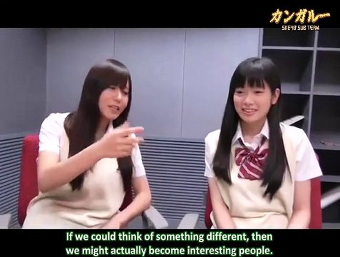 [Kangaroo] SKE48 140618 Yamada Mizuho vs. Oba Mina