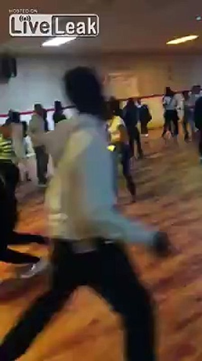 Easter Sunday Fight at the Roller Rink