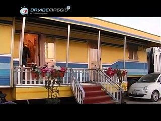 Il camper/caravan di Moira Orfei