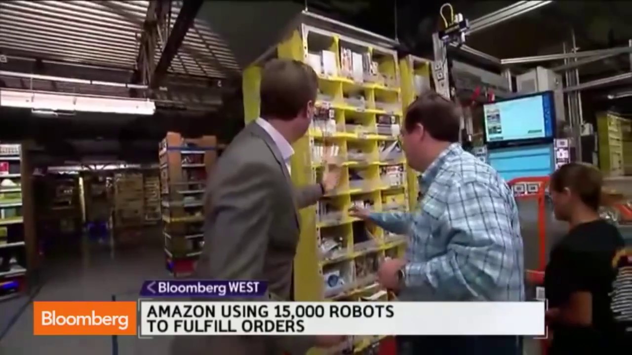 Robot Army of the Amazon - 15000 Robots Shipping Out Your Products