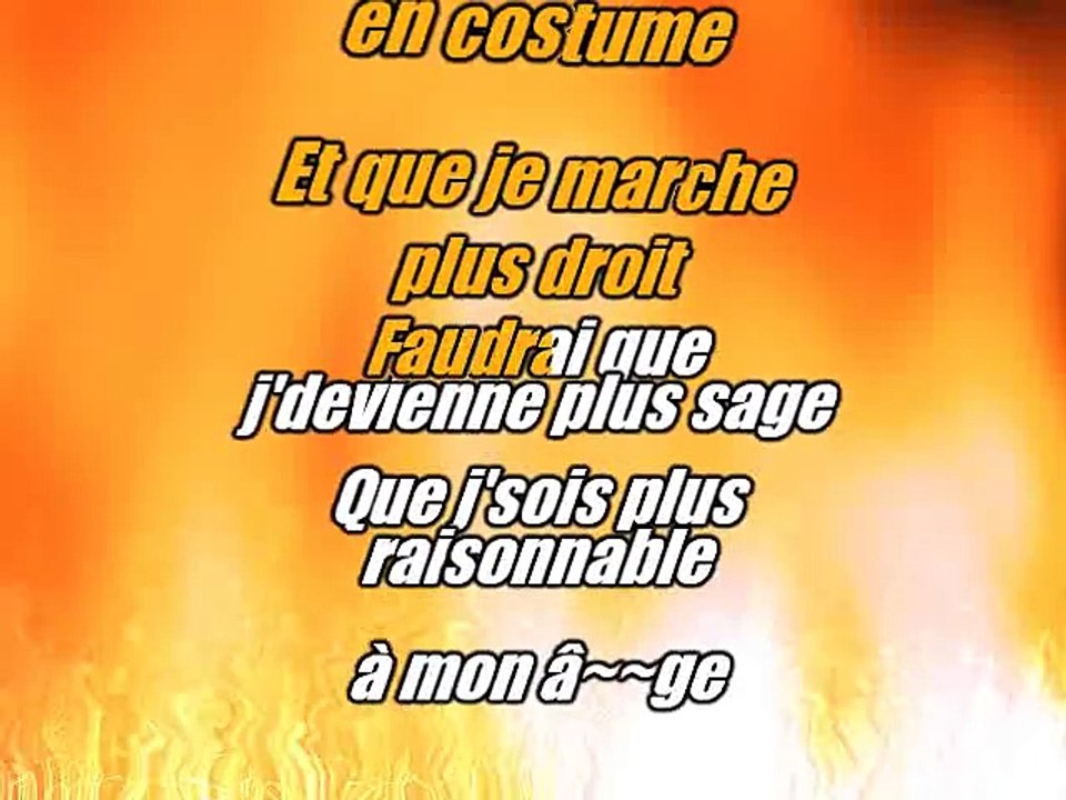 KARAOKE JEAN-JACQUES GOLDMAN - Je commence demain