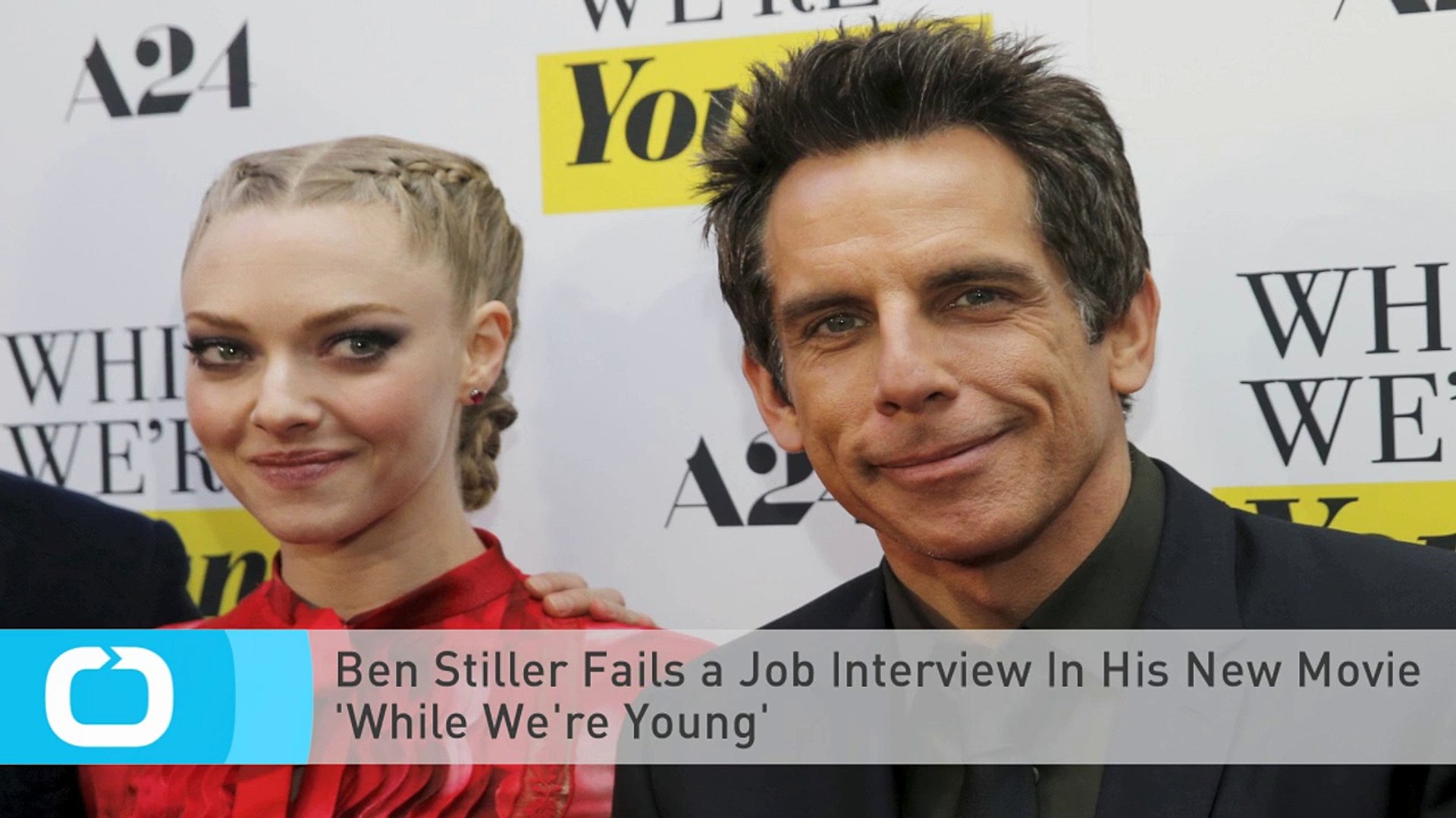 ⁣Ben Stiller Fails a Job Interview In His New Movie 'While We're Young'