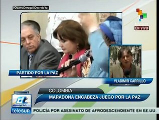 Un Gol por la Paz movilizará este viernes al pueblo de Colombia