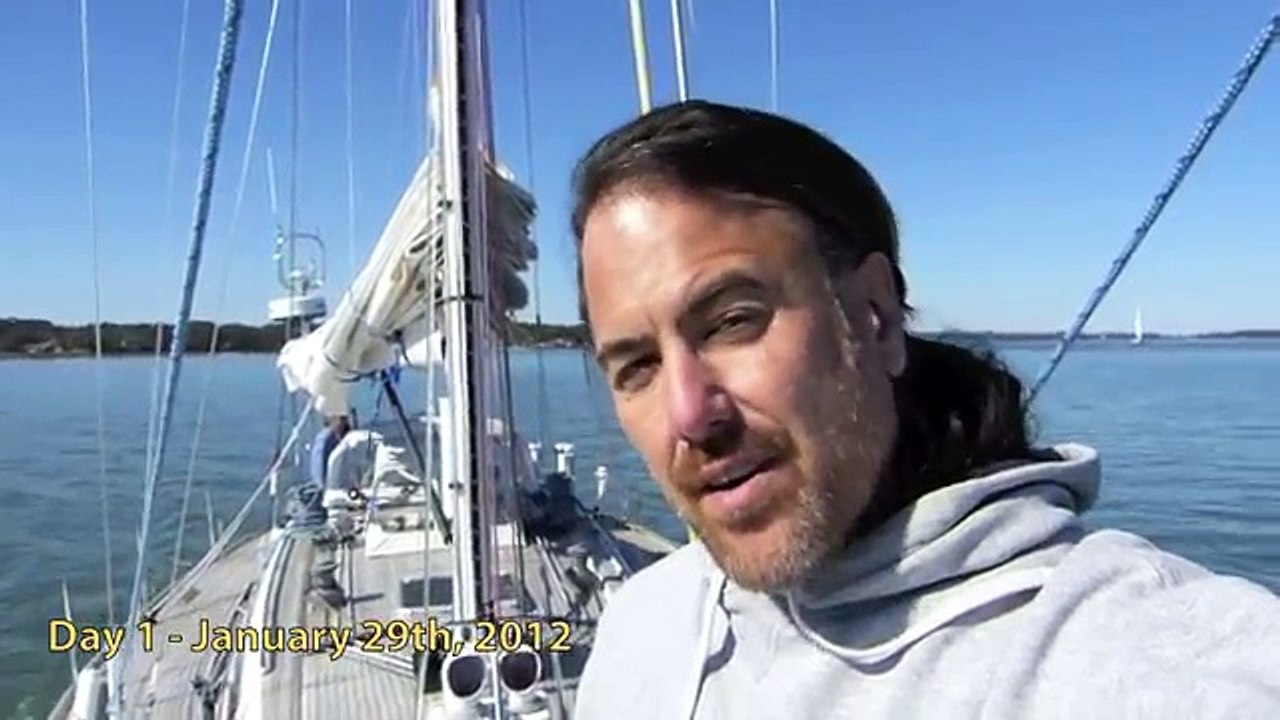 4. Day 1 - Sailing Across the Gulf Stream - Offshore Sailing on Bella Luna - Swan 48 sailboat