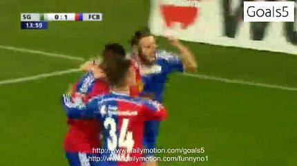 Gashi S Goal St Galen 0 - 1 Basel Swiss Cup 8-4-2015
