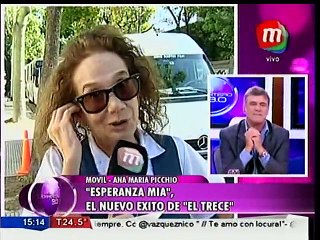 Nos metimos en vivo en las grabaciones de #EsperanzaMia