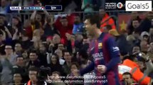 Lionel Messi Goal Barcelona 1 - 0 Almeria La Liga 8-4-2015