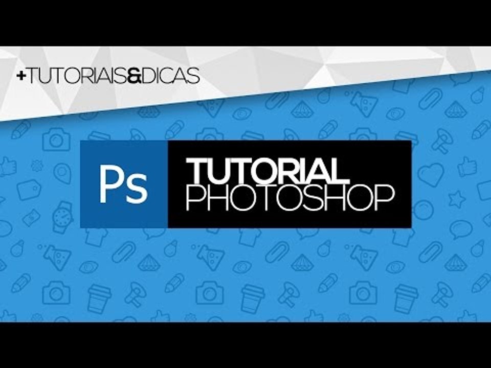 Tutorial Photoshop: Como criar pattern com ícones