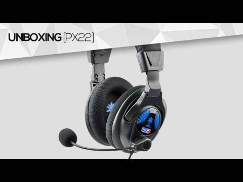 Unboxing do headset Turtle Beach PX22