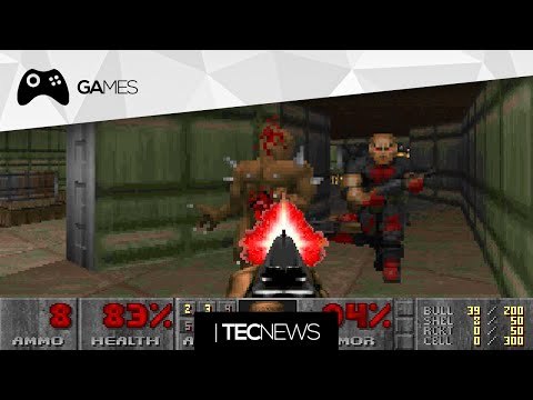 Hackearam um caixa eletrônico para rodar o game 'Doom' e Calculadora rodando 'Doom' | TecNews